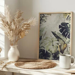 I Jungle01x A 50x70xb - Stretched Canvas, Poster Or Fine Art Print(I Jungle01x A 50x70xb Stretched Canvas Poster Or Fine Art Print) -Heart Wall Art Store pictufy interior bright scandi tea cup ratio 2x3 2530846