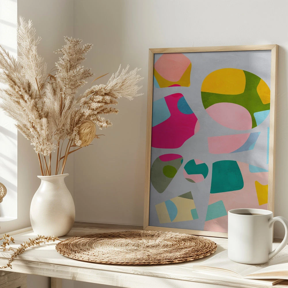 Minimal Cutout Colorful - Stretched Canvas, Poster Or Fine Art Print(Minimal Cutout Colorful Stretched Canvas Poster Or Fine Art Print) 5 Minimal Cutout Colorful - Stretched Canvas, Poster Or Fine Art Print(Minimal Cutout Colorful Stretched Canvas Poster Or Fine Art Print) - Image 5