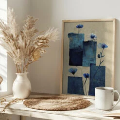 Blocks And Flowers - Stretched Canvas, Poster Or Fine Art Print(Blocks And Flowers Stretched Canvas Poster Or Fine Art Print) 16 Blocks And Flowers - Stretched Canvas, Poster Or Fine Art Print(Blocks And Flowers Stretched Canvas Poster Or Fine Art Print) -Heart Wall Art Store pictufy interior bright scandi tea cup ratio 2x3 2554832