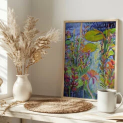 Vibrant Garden Path - Stretched Canvas, Poster Or Fine Art Print(Vibrant Garden Path Stretched Canvas Poster Or Fine Art Print 1) 16 Vibrant Garden Path - Stretched Canvas, Poster Or Fine Art Print(Vibrant Garden Path Stretched Canvas Poster Or Fine Art Print 1) -Heart Wall Art Store pictufy interior bright scandi tea cup ratio 2x3 2570722