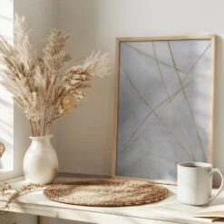 Gestual #1 - Stretched Canvas, Poster Or Fine Art Print(Gestual 1 Stretched Canvas Poster Or Fine Art Print) -Heart Wall Art Store pictufy interior bright scandi tea cup ratio 2x3 2596574