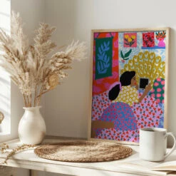 Rafaela Mascaro's Print Number 81 - Stretched Canvas, Poster Or Fine Art Print(9933x14043 Din 81 Stretched Canvas Poster Or Fine Art Print) -Heart Wall Art Store pictufy interior bright scandi tea cup ratio 2x3 2771935