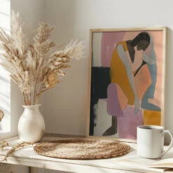 The Wall - Stretched Canvas, Poster Or Fine Art Print(The Wall Stretched Canvas Poster Or Fine Art Print) -Heart Wall Art Store pictufy interior bright scandi tea cup ratio 2x3 2793820