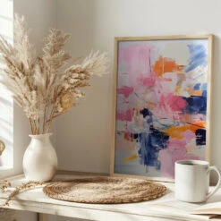 Blush Indigo Abstract Print First 4x - Stretched Canvas, Poster Or Fine Art Print(Blush Indigo Abstract Print First 4x Stretched Canvas Poster Or Fine Art Print) 16 Blush Indigo Abstract Print First 4x - Stretched Canvas, Poster Or Fine Art Print(Blush Indigo Abstract Print First 4x Stretched Canvas Poster Or Fine Art Print) -Heart Wall Art Store pictufy interior bright scandi tea cup ratio 2x3 2802416