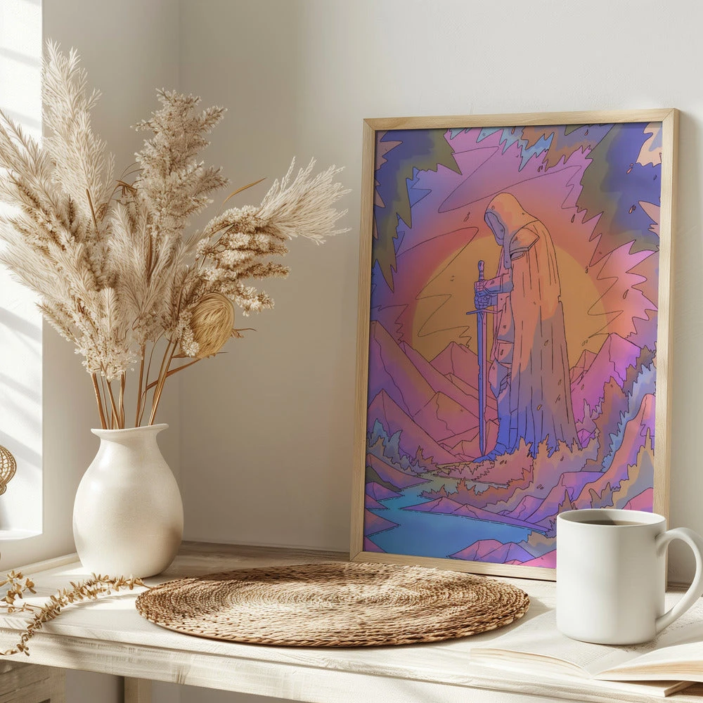 The Stone Guardian - Stretched Canvas, Poster Or Fine Art Print(The Stone Guardian Stretched Canvas Poster Or Fine Art Print) 5 The Stone Guardian - Stretched Canvas, Poster Or Fine Art Print(The Stone Guardian Stretched Canvas Poster Or Fine Art Print) - Image 5