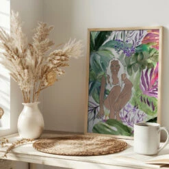 Sudden Shift - Stretched Canvas, Poster Or Fine Art Print(Sudden Shift Stretched Canvas Poster Or Fine Art Print) -Heart Wall Art Store pictufy interior bright scandi tea cup ratio 2x3 2837644