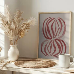 New Vase Line Art - Stretched Canvas, Poster Or Fine Art Print(New Vase Line Art Stretched Canvas Poster Or Fine Art Print) -Heart Wall Art Store pictufy interior bright scandi tea cup ratio 2x3 2881825