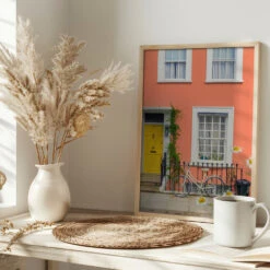 Cama - Stretched Canvas, Poster Or Fine Art Print(Cama Stretched Canvas Poster Or Fine Art Print) -Heart Wall Art Store pictufy interior bright scandi tea cup ratio 2x3 2889551