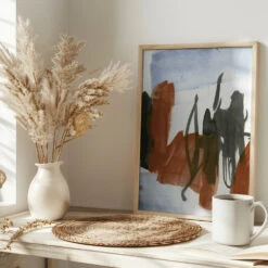 Paper Works 16 II - Stretched Canvas, Poster Or Fine Art Print(Paper Works 16 Ii Stretched Canvas Poster Or Fine Art Print) -Heart Wall Art Store pictufy interior bright scandi tea cup ratio 2x3 2891401