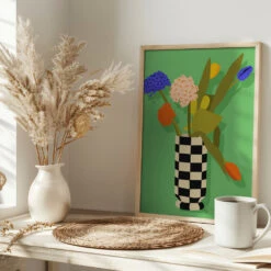 Timeless Pot - Stretched Canvas, Poster Or Fine Art Print(Timeless Pot Stretched Canvas Poster Or Fine Art Print) -Heart Wall Art Store pictufy interior bright scandi tea cup ratio 2x3 2935240