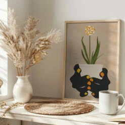 Holding Hope - Stretched Canvas, Poster Or Fine Art Print(Holding Hope Stretched Canvas Poster Or Fine Art Print) -Heart Wall Art Store pictufy interior bright scandi tea cup ratio 2x3 2936187