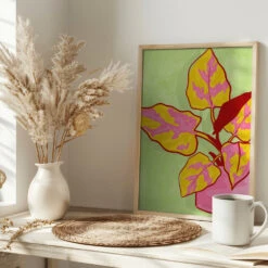 Spring Garden - Stretched Canvas, Poster Or Fine Art Print(Spring Garden Stretched Canvas Poster Or Fine Art Print) -Heart Wall Art Store pictufy interior bright scandi tea cup ratio 2x3 2936372