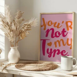 Contrast Of Hearts - Stretched Canvas, Poster Or Fine Art Print(Contrast Of Hearts Stretched Canvas Poster Or Fine Art Print) -Heart Wall Art Store pictufy interior bright scandi tea cup ratio 2x3 2938299