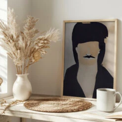Me In A Past Life - Stretched Canvas, Poster Or Fine Art Print(Me In A Past Life Stretched Canvas Poster Or Fine Art Print) -Heart Wall Art Store pictufy interior bright scandi tea cup ratio 2x3 2997379