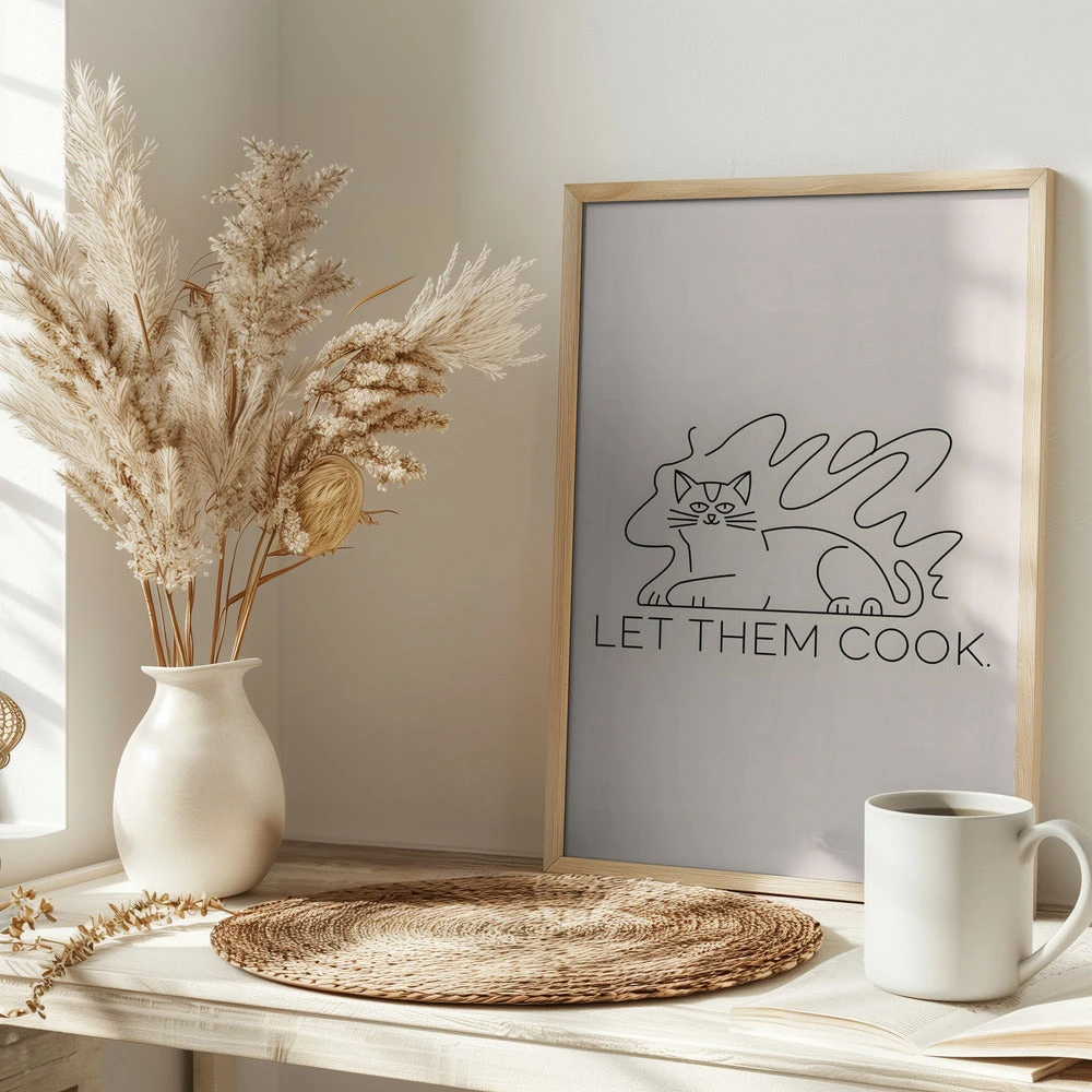 Let Them Cook - Stretched Canvas, Poster Or Fine Art Print(Let Them Cook Stretched Canvas Poster Or Fine Art Print) 5 Let Them Cook - Stretched Canvas, Poster Or Fine Art Print(Let Them Cook Stretched Canvas Poster Or Fine Art Print) - Image 5