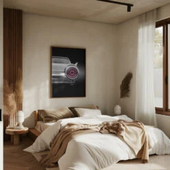 US Classic Car 1963 Thunderbird Coupe - Stretched Canvas, Poster Or Fine Art Print(Us Classic Car 1963 Thunderbird Coupe Stretched Canvas Poster Or Fine Art Print) -Heart Wall Art Store pictufy interior brown bedroom ratio 5x7 2101110