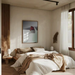 US Classic Car 1955 Series 62 Coupe - Stretched Canvas, Poster Or Fine Art Print(Us Classic Car 1955 Series 62 Coupe Stretched Canvas Poster Or Fine Art Print) -Heart Wall Art Store pictufy interior brown bedroom ratio 5x7 2206112