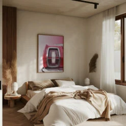 US Classic Car Fair Lane 1968 Taillight Abstract - Stretched Canvas, Poster Or Fine Art Print(Us Classic Car Fair Lane 1968 Taillight Abstract Stretched Canvas Poster Or Fine Art Print) -Heart Wall Art Store pictufy interior brown bedroom ratio 5x7 2231768