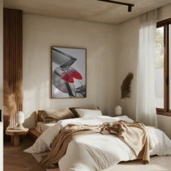 American Classic Car Sedan Deville 1959 Tail Fin Abstract - Stretched Canvas, Poster Or Fine Art Print(American Classic Car Sedan Deville 1959 Tail Fin Abstract Stretched Canvas Poster Or Fine Art Print) -Heart Wall Art Store pictufy interior brown bedroom ratio 5x7 2405641