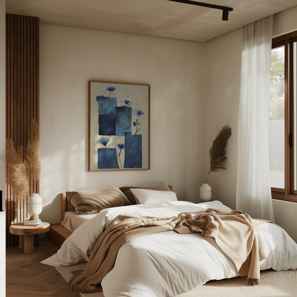 Blocks And Flowers - Stretched Canvas, Poster Or Fine Art Print(Blocks And Flowers Stretched Canvas Poster Or Fine Art Print) 8 Blocks And Flowers - Stretched Canvas, Poster Or Fine Art Print(Blocks And Flowers Stretched Canvas Poster Or Fine Art Print) - Image 8