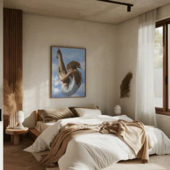 2629073 - Stretched Canvas, Poster Or Fine Art Print(2629073 Stretched Canvas Poster Or Fine Art Print) -Heart Wall Art Store pictufy interior brown bedroom ratio 5x7 2629595