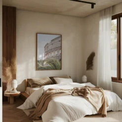 Colosseum - Stretched Canvas, Poster Or Fine Art Print(Colosseum Stretched Canvas Poster Or Fine Art Print) -Heart Wall Art Store pictufy interior brown bedroom ratio 5x7 2710924