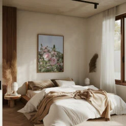 Garden Roses - Stretched Canvas, Poster Or Fine Art Print(Garden Roses Stretched Canvas Poster Or Fine Art Print) 19 Garden Roses - Stretched Canvas, Poster Or Fine Art Print(Garden Roses Stretched Canvas Poster Or Fine Art Print) -Heart Wall Art Store pictufy interior brown bedroom ratio 5x7 2711098