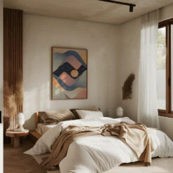 The Sand Dunes Of Mars - Stretched Canvas, Poster Or Fine Art Print(The Sand Dunes Of Mars Stretched Canvas Poster Or Fine Art Print) -Heart Wall Art Store pictufy interior brown bedroom ratio 5x7 2745469