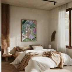 Sudden Shift - Stretched Canvas, Poster Or Fine Art Print(Sudden Shift Stretched Canvas Poster Or Fine Art Print) -Heart Wall Art Store pictufy interior brown bedroom ratio 5x7 2837644