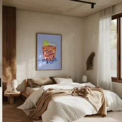 One More Bloody Mary Please - Stretched Canvas, Poster Or Fine Art Print(One More Bloody Mary Please Stretched Canvas Poster Or Fine Art Print) -Heart Wall Art Store pictufy interior brown bedroom ratio 5x7 2843029