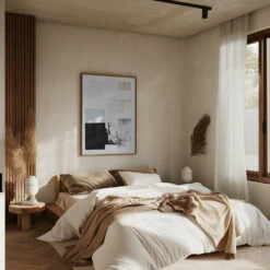 Additive 03 - Stretched Canvas, Poster Or Fine Art Print(Additive 03 Stretched Canvas Poster Or Fine Art Print) -Heart Wall Art Store pictufy interior brown bedroom ratio 5x7 2861690