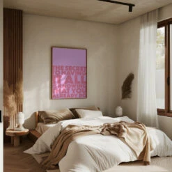 The Secret - Stretched Canvas, Poster Or Fine Art Print(The Secret Stretched Canvas Poster Or Fine Art Print) 19 The Secret - Stretched Canvas, Poster Or Fine Art Print(The Secret Stretched Canvas Poster Or Fine Art Print) -Heart Wall Art Store pictufy interior brown bedroom ratio 5x7 2928901