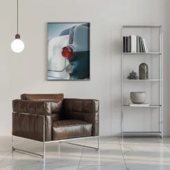 US Classic Car Star Chief 1955 - Stretched Canvas, Poster Or Fine Art Print(Us Classic Car Star Chief 1955 Stretched Canvas Poster Or Fine Art Print) -Heart Wall Art Store pictufy interior chrome armchair ratio 5x7 1701452
