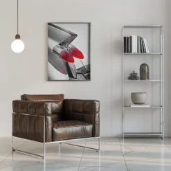American Classic Car Sedan Deville 1959 Tail Fin Abstract - Stretched Canvas, Poster Or Fine Art Print(American Classic Car Sedan Deville 1959 Tail Fin Abstract Stretched Canvas Poster Or Fine Art Print) -Heart Wall Art Store pictufy interior chrome armchair ratio 5x7 2405641