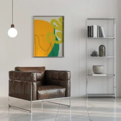 Painted Lines10 Kopie - Stretched Canvas, Poster Or Fine Art Print(Painted Lines10 Kopie Stretched Canvas Poster Or Fine Art Print) -Heart Wall Art Store pictufy interior chrome armchair ratio 5x7 2553061