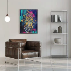 Dance Party - Stretched Canvas, Poster Or Fine Art Print(Dance Party Stretched Canvas Poster Or Fine Art Print) -Heart Wall Art Store pictufy interior chrome armchair ratio 5x7 2737766