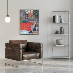 Rafaela Mascaro's Print Number 29 - Stretched Canvas, Poster Or Fine Art Print(9933x14043 Din 29 Stretched Canvas Poster Or Fine Art Print) -Heart Wall Art Store pictufy interior chrome armchair ratio 5x7 2771854