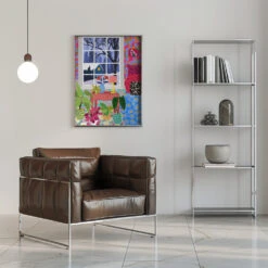 Rafaela Mascaro's Print Number 108 Winter View - Stretched Canvas, Poster Or Fine Art Print(9933x14043 Din 108 Winter View Stretched Canvas Poster Or Fine Art Print) -Heart Wall Art Store pictufy interior chrome armchair ratio 5x7 2771865