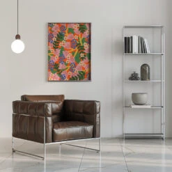 Rafaela Mascaro's Print Number 137.png - Stretched Canvas, Poster Or Fine Art Print(9933x14043 Din 137 Png Stretched Canvas Poster Or Fine Art Print) -Heart Wall Art Store pictufy interior chrome armchair ratio 5x7 2771872