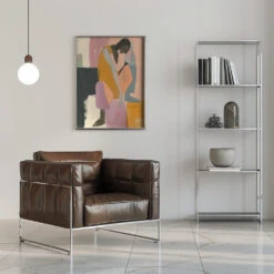 The Wall - Stretched Canvas, Poster Or Fine Art Print(The Wall Stretched Canvas Poster Or Fine Art Print) -Heart Wall Art Store pictufy interior chrome armchair ratio 5x7 2793820