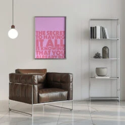 The Secret - Stretched Canvas, Poster Or Fine Art Print(The Secret Stretched Canvas Poster Or Fine Art Print) 21 The Secret - Stretched Canvas, Poster Or Fine Art Print(The Secret Stretched Canvas Poster Or Fine Art Print) -Heart Wall Art Store pictufy interior chrome armchair ratio 5x7 2928901