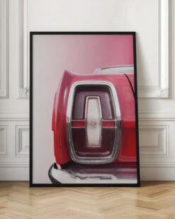 US Classic Car Fair Lane 1968 Taillight Abstract - Stretched Canvas, Poster Or Fine Art Print(Us Classic Car Fair Lane 1968 Taillight Abstract Stretched Canvas Poster Or Fine Art Print) -Heart Wall Art Store pictufy interior floor ratio 2x3 2231768