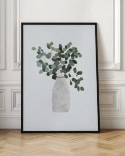 Scandi Japandi House Plant 3 - Stretched Canvas, Poster Or Fine Art Print(Scandi Japandi House Plant 3 Stretched Canvas Poster Or Fine Art Print) -Heart Wall Art Store pictufy interior floor ratio 2x3 2425732