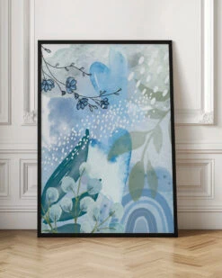 Iceberg Blue-2 - Stretched Canvas, Poster Or Fine Art Print(Iceberg Blue 2 Stretched Canvas Poster Or Fine Art Print) -Heart Wall Art Store pictufy interior floor ratio 2x3 2494397