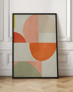 Summer Circles22 2 V - Stretched Canvas, Poster Or Fine Art Print(Summer Circles22 2 V Stretched Canvas Poster Or Fine Art Print) -Heart Wall Art Store pictufy interior floor ratio 2x3 2500925