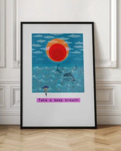 Take A Deep Breath - Stretched Canvas, Poster Or Fine Art Print(Take A Deep Breath Stretched Canvas Poster Or Fine Art Print 1) 17 Take A Deep Breath - Stretched Canvas, Poster Or Fine Art Print(Take A Deep Breath Stretched Canvas Poster Or Fine Art Print 1) -Heart Wall Art Store pictufy interior floor ratio 2x3 2513439