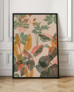 Tropical Mess - Stretched Canvas, Poster Or Fine Art Print(Tropical Mess Stretched Canvas Poster Or Fine Art Print) -Heart Wall Art Store pictufy interior floor ratio 2x3 2544228