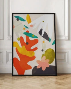 Cutouts Bauhaus 4 Kopie - Stretched Canvas, Poster Or Fine Art Print(Cutouts Bauhaus 4 Kopie Stretched Canvas Poster Or Fine Art Print) -Heart Wall Art Store pictufy interior floor ratio 2x3 2552953