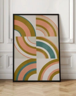 Rainbow Suns 10 - Stretched Canvas, Poster Or Fine Art Print(Rainbow Suns 10 Stretched Canvas Poster Or Fine Art Print) 17 Rainbow Suns 10 - Stretched Canvas, Poster Or Fine Art Print(Rainbow Suns 10 Stretched Canvas Poster Or Fine Art Print) -Heart Wall Art Store pictufy interior floor ratio 2x3 2553012