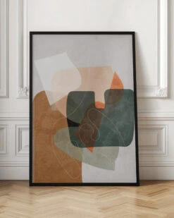 Nature Friendly Terracotta 4 Aquarell Kopie - Stretched Canvas, Poster Or Fine Art Print(Nature Friendly Terracotta 4 Aquarell Kopie Stretched Canvas Poster Or Fine Art Print) -Heart Wall Art Store pictufy interior floor ratio 2x3 2553039